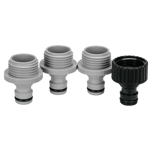 [12730] Set de 4 adaptadores para conectores click, TRUPER SET-4AD