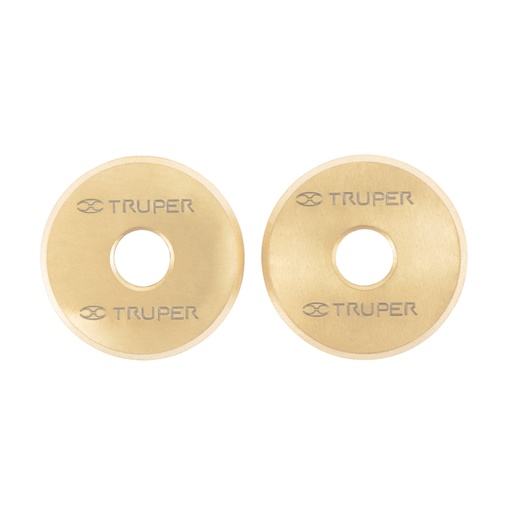 [12936] Blíster 2 cuchillas titanio p/cortadores de azulejos TRUPER REP-CAZ-2