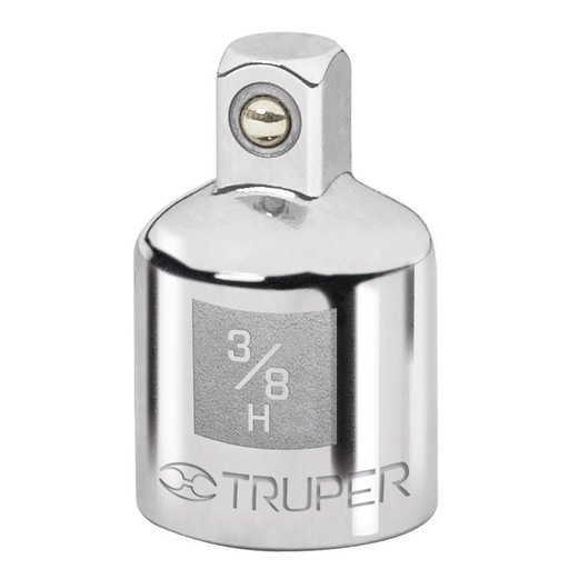 [13423] Adaptador para matraca de cuadro 3/8' a cuadro 1/4', TRUPER A-5255