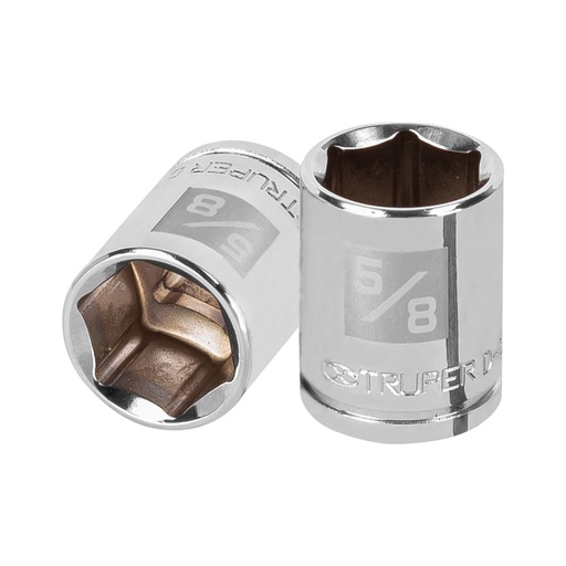 [13611] Dado de 5/8', 6 puntas, cuadro 3/8', TRUPER D-3820-H