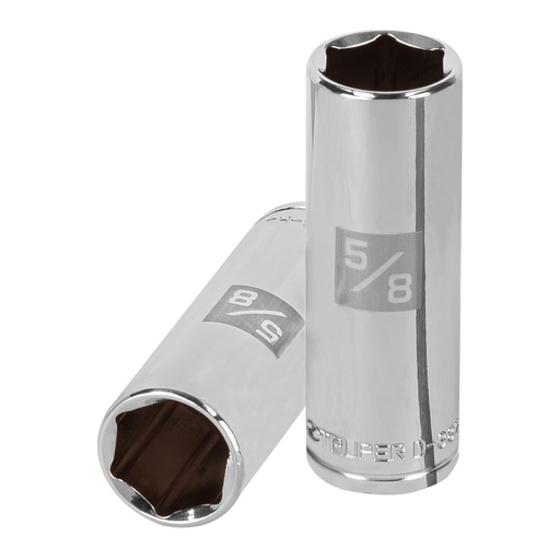 [13716] Dado largo de 5/8', 6 puntas, cuadro 3/8', TRUPER D-3820-HL
