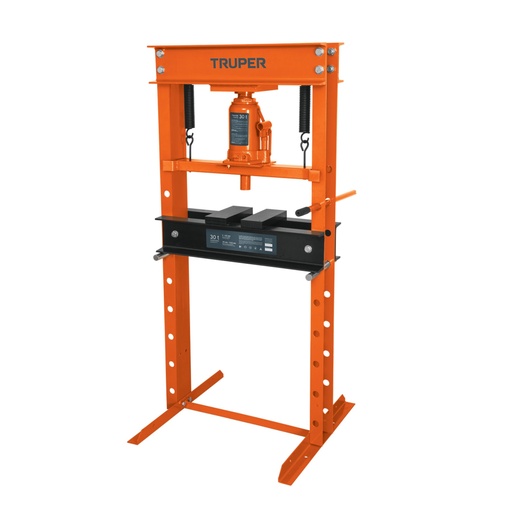 [13739] Prensa hidráulica tipo 'H' de 30 ton, con gato de botella PREH-30G