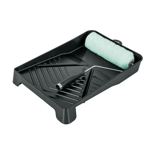 [13843] Kit de rodillo para pintar, 9' (maneral, charola y felpa) KIT-ROPI-915