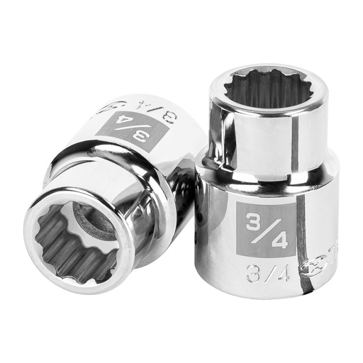 [13850] Dado de 3/4', 12 puntas, cuadro 3/4', TRUPER D-3424