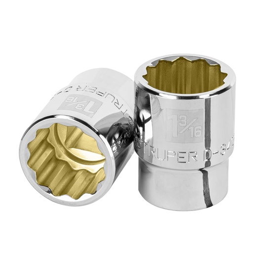 [13857] Dado de 1-3/16', 12 puntas, cuadro 3/4', TRUPER D-3438