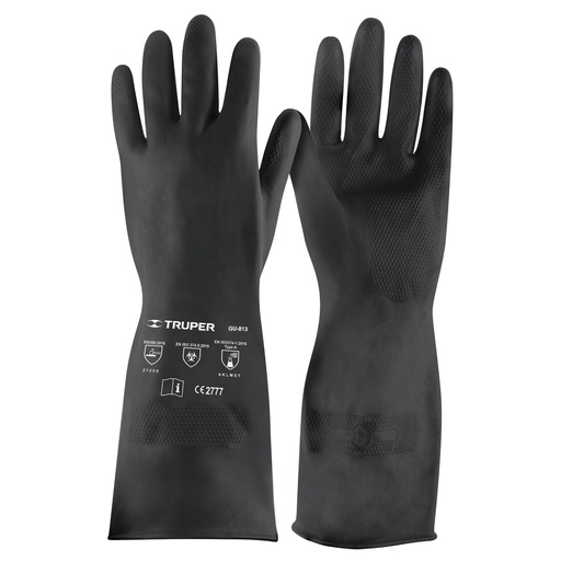 [14271] Guantes de neopreno para manejo de químicos, G, TRUPER GU-813