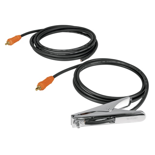 [14357] Cables con pinza a tierra p/SOT-250A y 250C, 225 A, TRUPER CAB-225