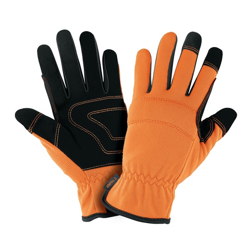 [10848] Guantes para mecánico, palma reforzada, unitalla, TRUPER GU-615
