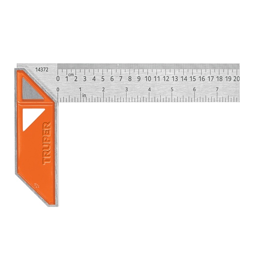 [14372] Escuadra 8' para carpintero con mango 100% de aluminio EC-8