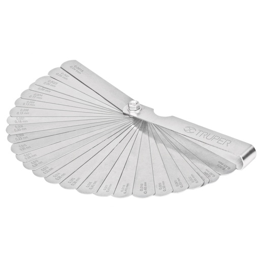 [14396] Calibrador de 26 hojas std / mm, TRUPER CAL-26