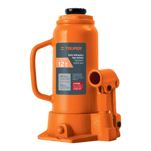 [14818] Gato hidráulico de botella de 12 Ton, TRUPER GAT-12