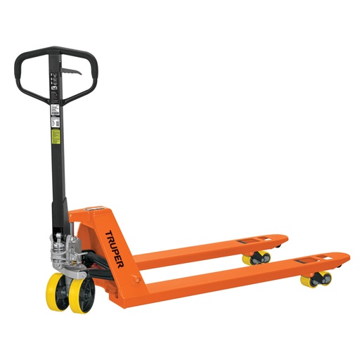 [15082] Patín traspaleta 2.5 ton con ruedas de poliuretano, Truper PAT-2.5PU