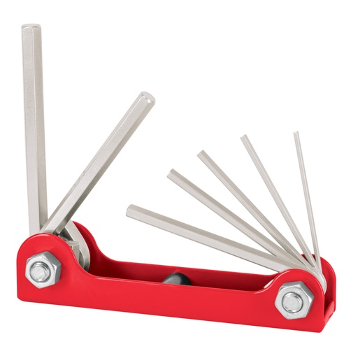 [15560] Juego de 7 llaves hexagonales std, tipo navaja, TRUPER ALL-7P