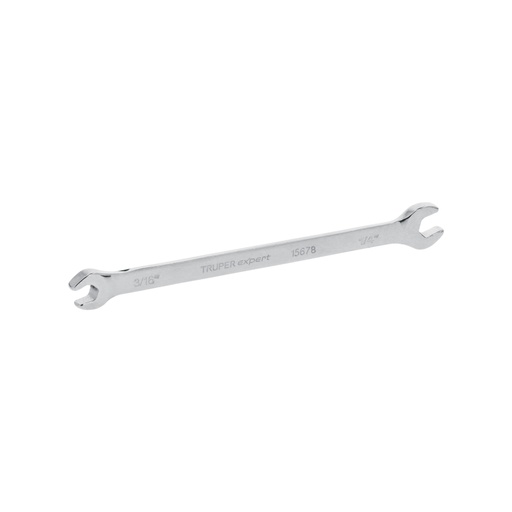 [15678] Llave española, 3/16 x 1/4' x 126 mm de largo, Truper Expert LL-3016