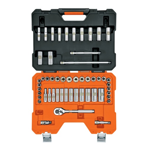 [15689] Juego de 53 herramientas cuadro 3/8' mm para mecánico JD-3/8X53M