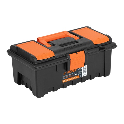 [11139] Caja para herramienta de 14' con compartimentos, TRUPER CHA-14NC