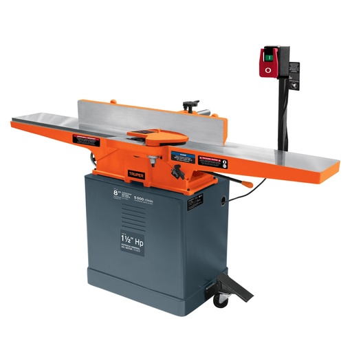 [16288] Canteadora de piso 8', 1-1/2 HP (1120 W), TRUPER CANT-8X